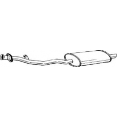 283-223 BOSAL Глушитель выхлопных газов конечный