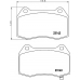 MDB2341 MINTEX Комплект тормозных колодок, дисковый тормоз