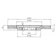 BSF4836 QUINTON HAZELL Тормозной диск