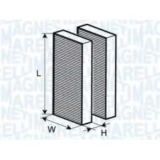350203062780 MAGNETI MARELLI Фильтр, воздух во внутренном пространстве