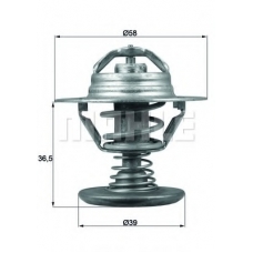 TX 94 82D MAHLE Термостат, охлаждающая жидкость