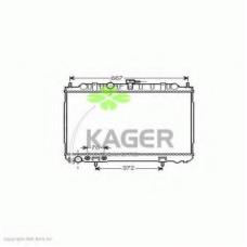 31-3578 KAGER Радиатор, охлаждение двигателя