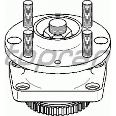 300 282 TOPRAN Ступица колеса