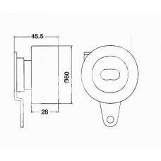 ITB-6411 IPS Parts Устройство для натяжения ремня, ремень грм