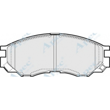 PAD1059 APEC Комплект тормозных колодок, дисковый тормоз