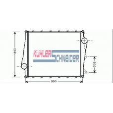 3970701 KUHLER SCHNEIDER Интеркулер