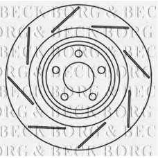 BBD6007S BORG & BECK Тормозной диск