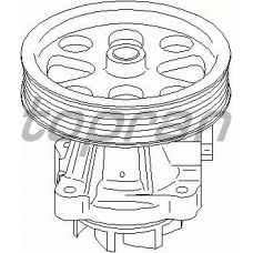 207 157 TOPRAN Водяной насос