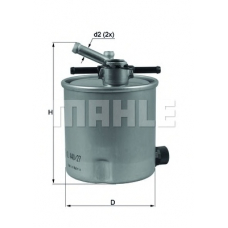 KL 440/27 MAHLE Топливный фильтр