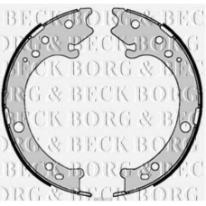 BBS6419 BORG & BECK Комплект тормозных колодок