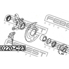 0220-C23 FEBEST Несущий / направляющий шарнир