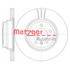 6975.10 METZGER Тормозной диск