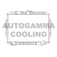 100593 AUTOGAMMA Радиатор, охлаждение двигателя