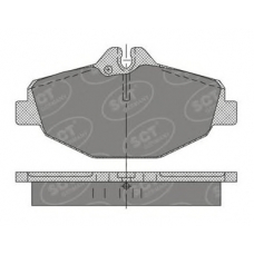 SP 403 SCT Комплект тормозных колодок, дисковый тормоз