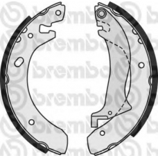 S 44 504 BREMBO Комплект тормозных колодок