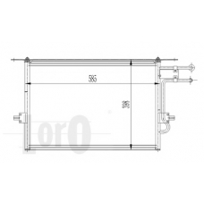 017-016-0002 LORO Конденсатор, кондиционер