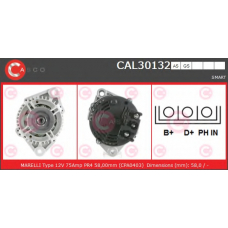 CAL30132GS CASCO Генератор