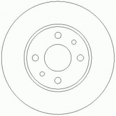 D2152 ROULUNDS Тормозной диск