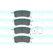 KBP-6589 KAVO PARTS Комплект тормозных колодок, дисковый тормоз