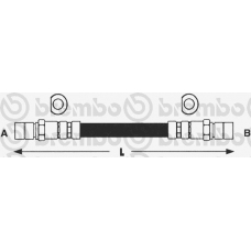 T 59 002 BREMBO Тормозной шланг