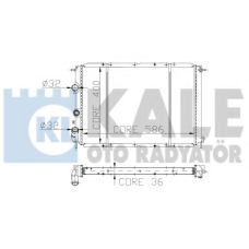 162100 KALE OTO RADYATOR Радиатор, охлаждение двигателя