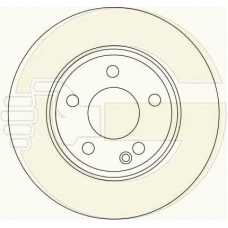 6043931 GIRLING Тормозной диск