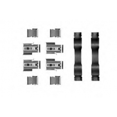 PFK229 TRW Комплектующие, колодки дискового тормоза