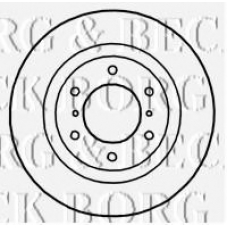 BBD4754 BORG & BECK Тормозной диск