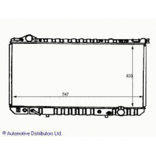 ADT39848 BLUE PRINT Радиатор, охлаждение двигателя