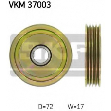 VKM 37003 SKF Паразитный / ведущий ролик, поликлиновой ремень