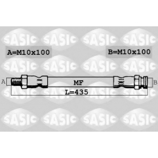 6606002 SASIC Тормозной шланг