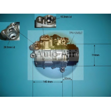 14-9753 AUTO AIR GLOUCESTER Компрессор, кондиционер