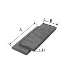AG 163 2K CFC Goodwill Фильтр, воздух во внутренном пространстве