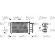 812281 VALEO Теплообменник, отопление салона