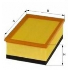 XA816 UNIFLUX FILTERS Воздушный фильтр