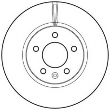 562631JC JURID Тормозной диск