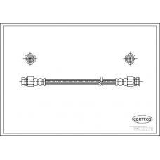 19032228 CORTECO Тормозной шланг