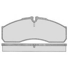 RA.0530.3 RAICAM Комплект тормозных колодок, дисковый тормоз