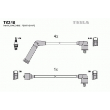 T837B TESLA Комплект проводов зажигания