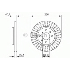 0 986 479 788 BOSCH Тормозной диск