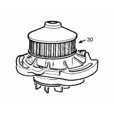 VKPC 81204 SKF Водяной насос