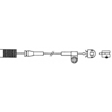 WK 17-074 METZGER Сигнализатор, износ тормозных колодок