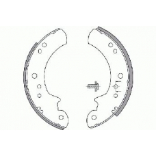 18492725446 S.b.s. Комплект тормозных колодок