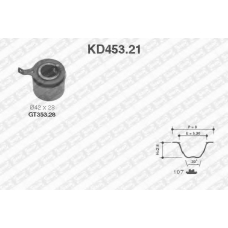 KD453.21 SNR Комплект ремня грм