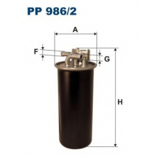 PP986/2 FILTRON Топливный фильтр