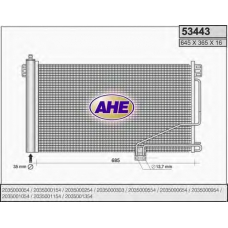 53443 AHE Конденсатор, кондиционер