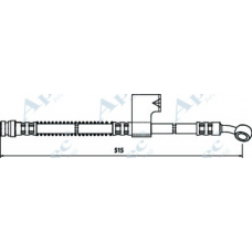 HOS3564 APEC Тормозной шланг