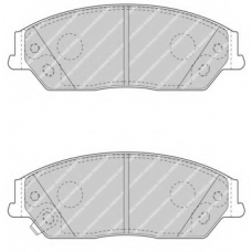 FDB4443 FERODO Комплект тормозных колодок, дисковый тормоз