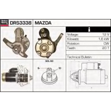 DRS3338 DELCO REMY Стартер