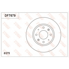 DF7679 TRW Тормозной диск